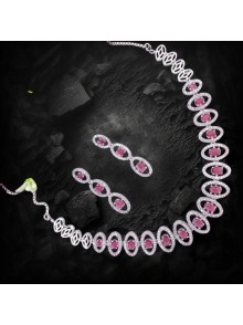 CZ Necklace Set