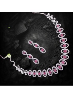 CZ Necklace Set
