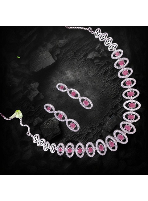 CZ Necklace Set
