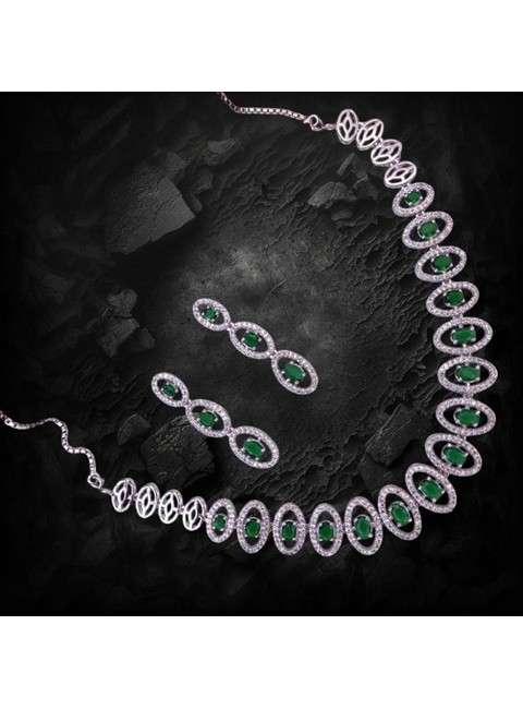 CZ Necklace Set
