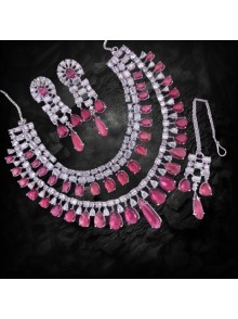 CZ Necklace Set