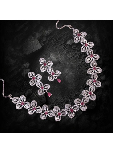 CZ Necklace Set