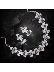 CZ Necklace Set