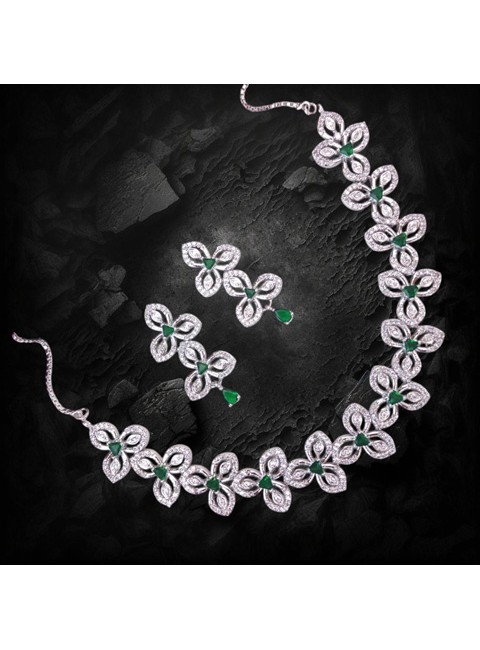 CZ Necklace Set