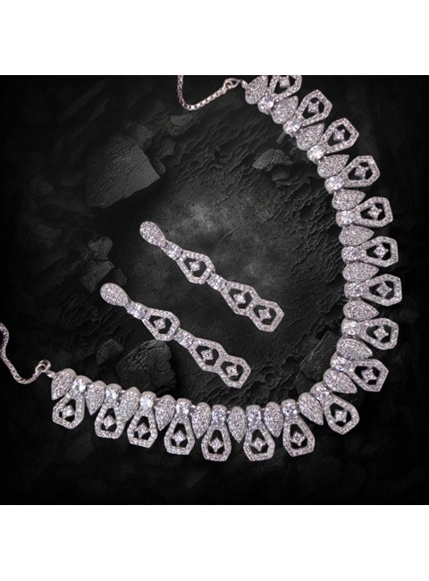 CZ Necklace Set