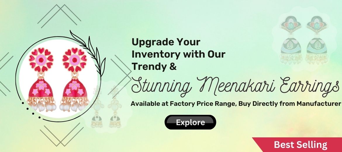 Wholesale Meeenakari Earrings